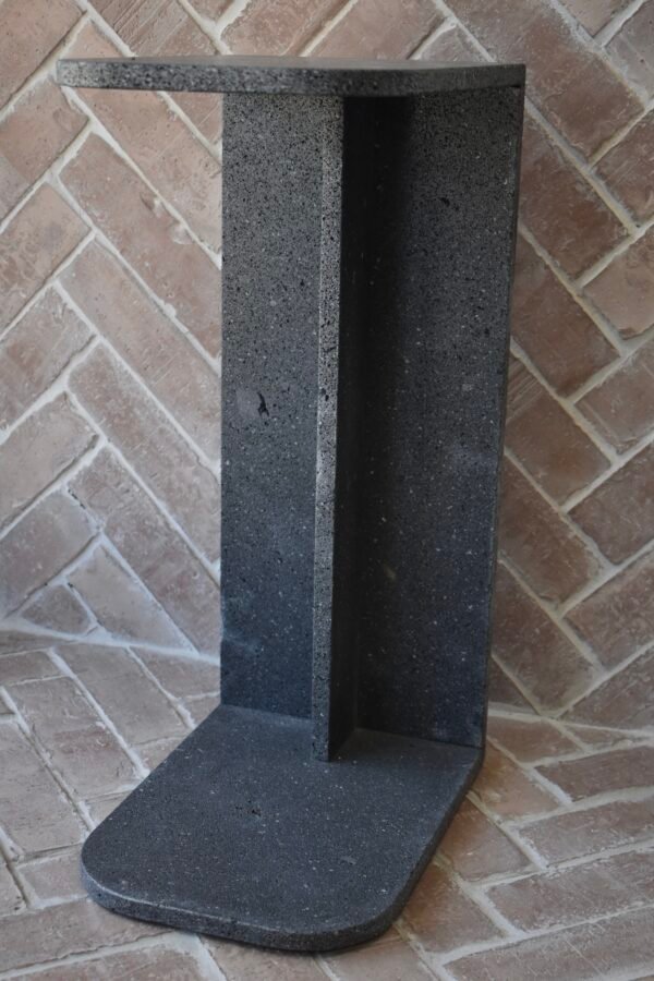Volcanic Stone Side Table