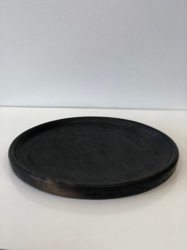 Dinner Plate-Smoke Clay