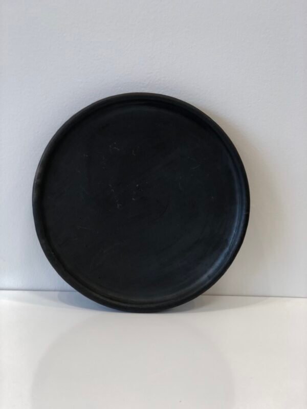 Dinner Plate-Smoke Clay