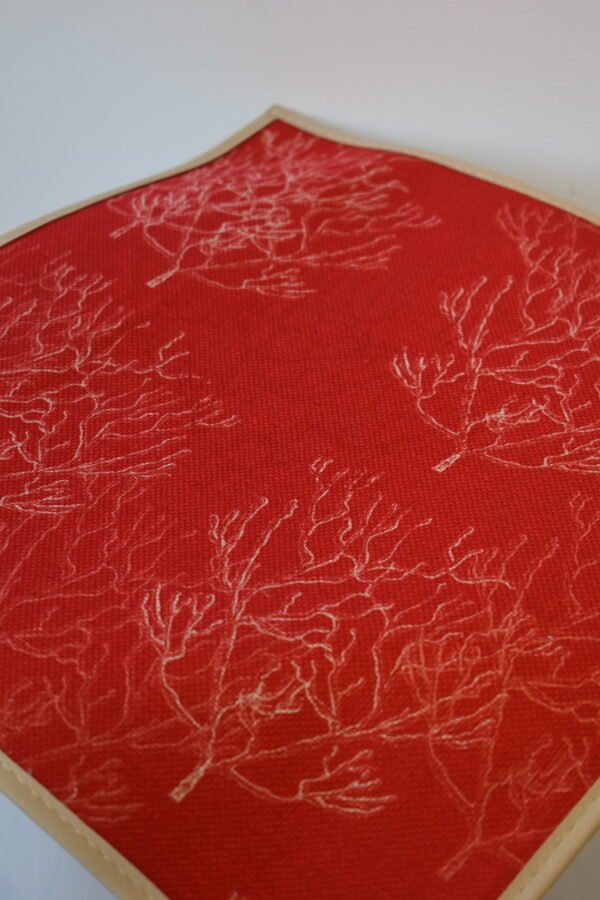 Placemat-Square Coral Pattern