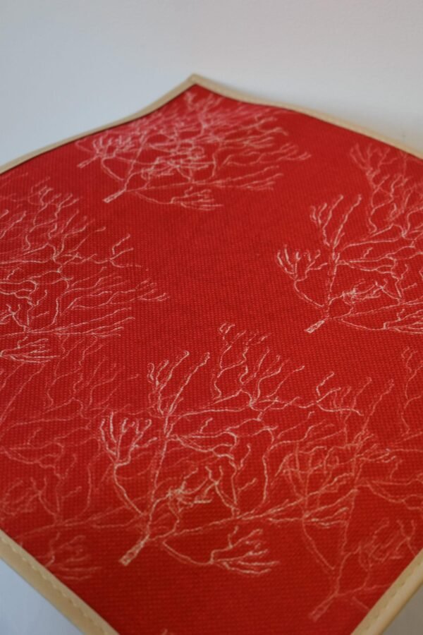 Placemat-Square Coral Pattern