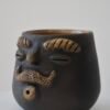 Smoke Mug with Mustache & Round Mouth