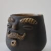 Smoke Mug with Mustache & Round Mouth