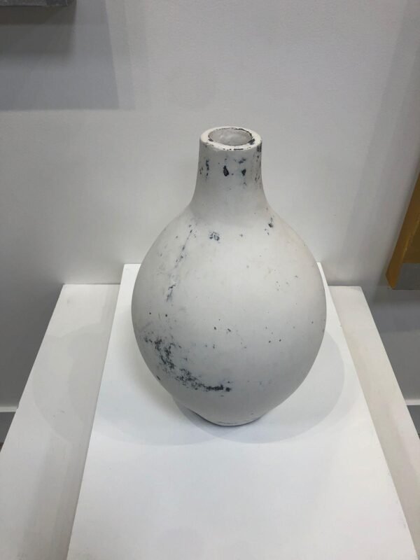White Clay Vase