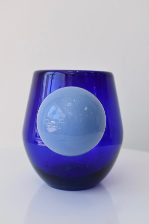 Blue glass