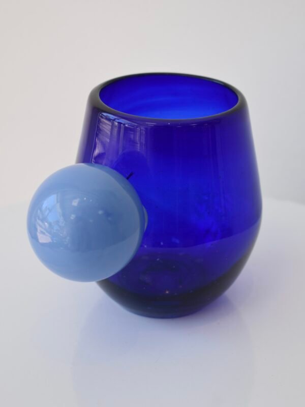 Blue glass