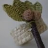 Napkin ring with natural fibers