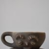 Girl Face Cup Clay